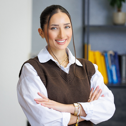 Porträt von Leyla Cabuk